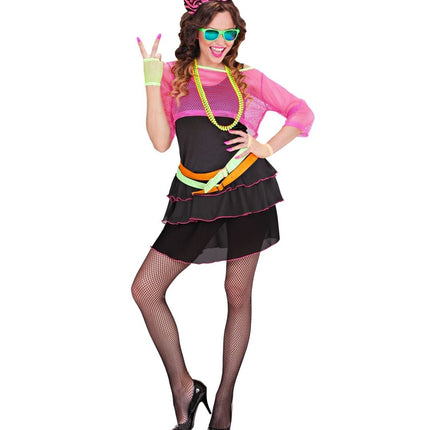 Neon 80S Kostuum Dames 4 delig van Widmann koop je bij Partywinkel