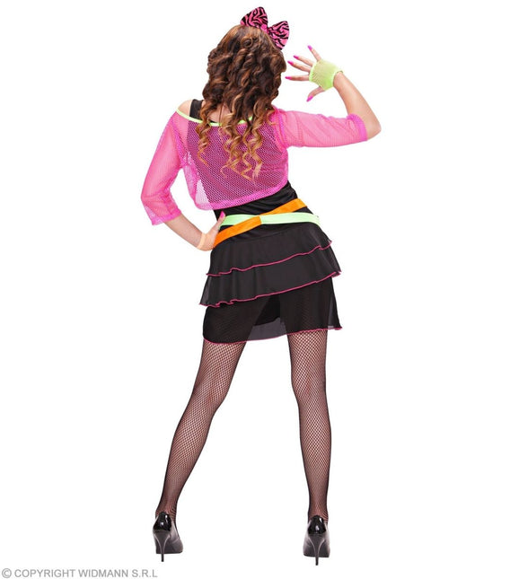 Neon 80S Kostuum Dames 4 delig van Widmann koop je bij Partywinkel