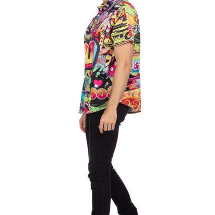 Neon 80S Shirt Heren van Wilbers & Wilbers koop je bij Partywinkel