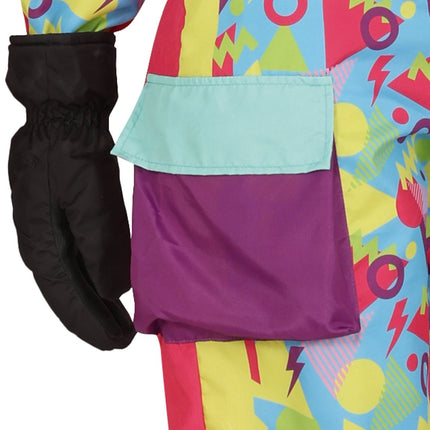 Neon 80S Skipak Blauw Geel Dames van Fiestas Guirca koop je bij Partywinkel