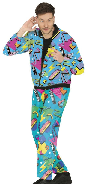 Neon 80S Trainingspak Fout Heren van Fiestas Guirca koop je bij Partywinkel