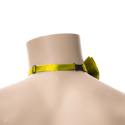 Neon Gele Vlinderdas van Partychimp koop je bij Partywinkel