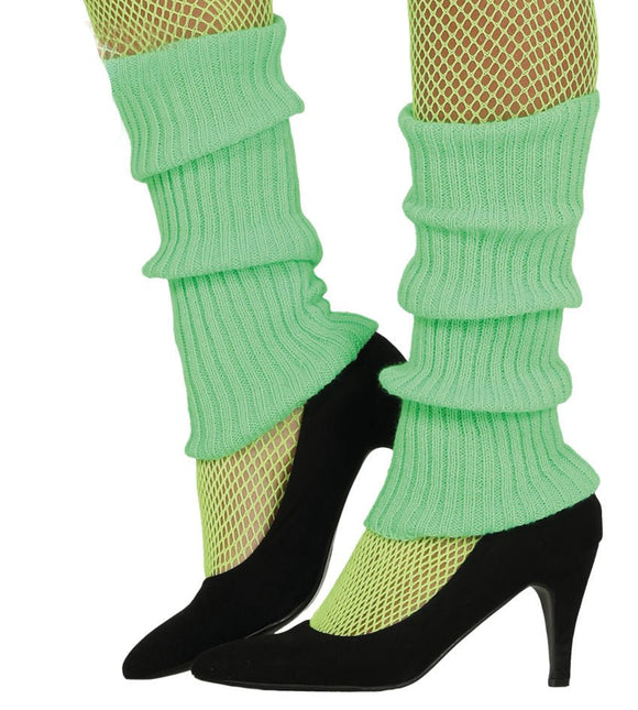 Neon Groene Beenwarmers van Fiestas Guirca koop je bij Partywinkel