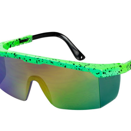 Neon Groene Bril 80'S van Wilbers & Wilbers koop je bij Partywinkel