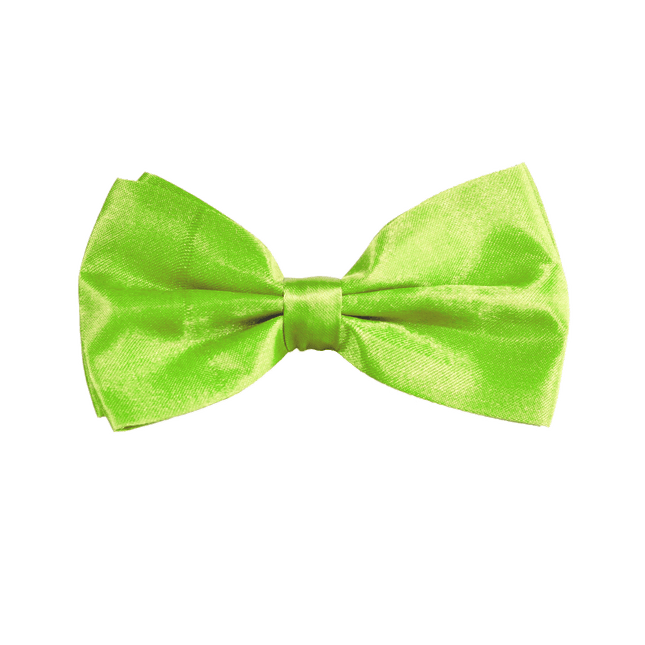 Neon Groene Vlinderdas van Partychimp koop je bij Partywinkel