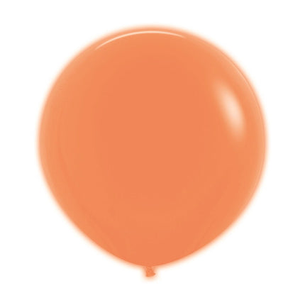 Neon Oranje Ballonnen 61cm 3st van Sempertex koop je bij Partywinkel