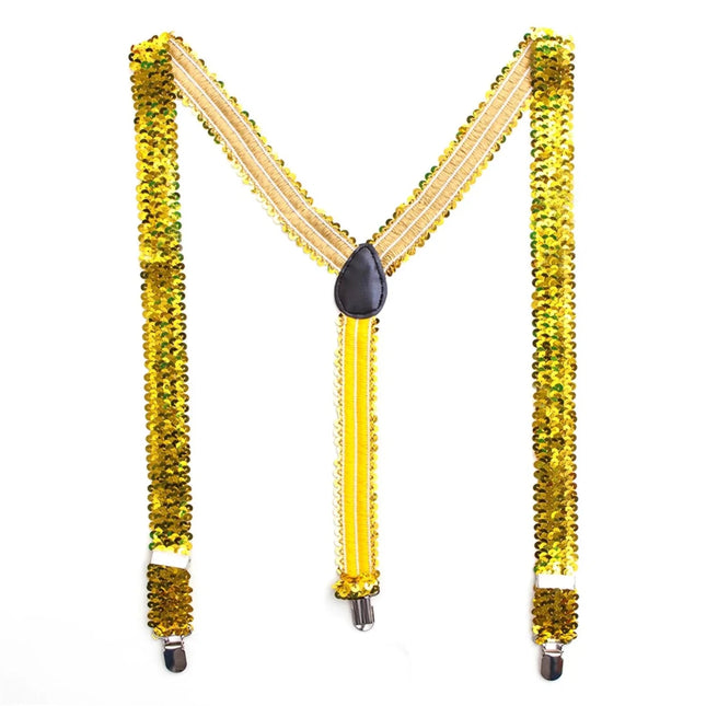 Neon Pailletten Bretels 2,5cm van VDV Benefit koop je bij Partywinkel