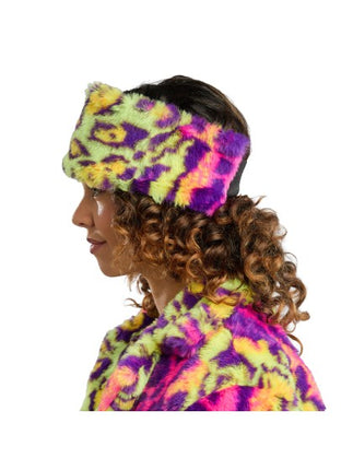Neon Multicolor -päänauha, yksi koko