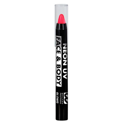 Neon Roze Schmink Potlood Glow In The Dark 3,5ml van Widmann koop je bij Partywinkel
