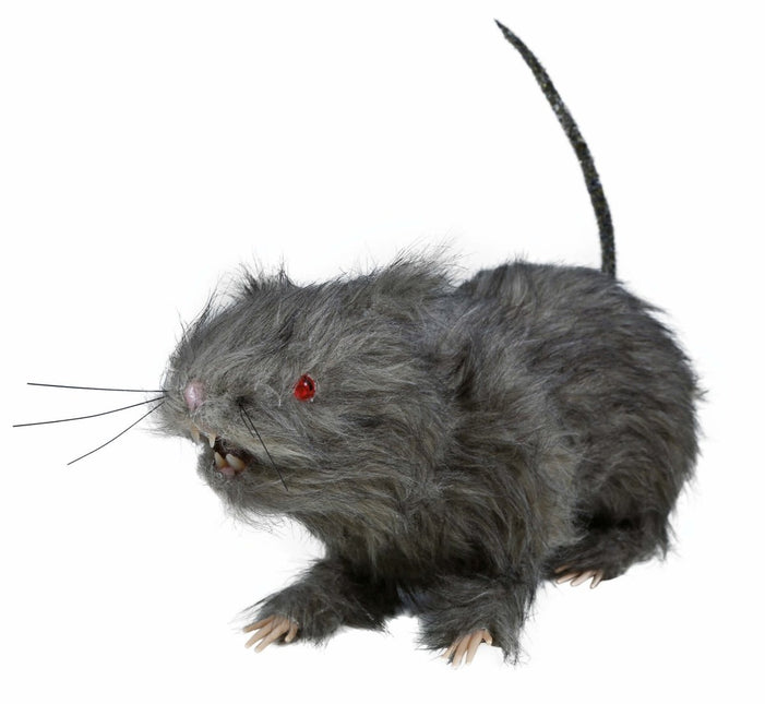 Nep Rat Met Licht 30cm van Fiestas Guirca koop je bij Partywinkel