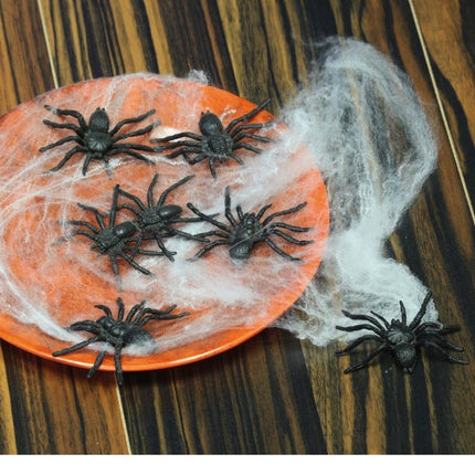 Nep Spinnen 6cm 8st van Fiestas Guirca koop je bij Partywinkel