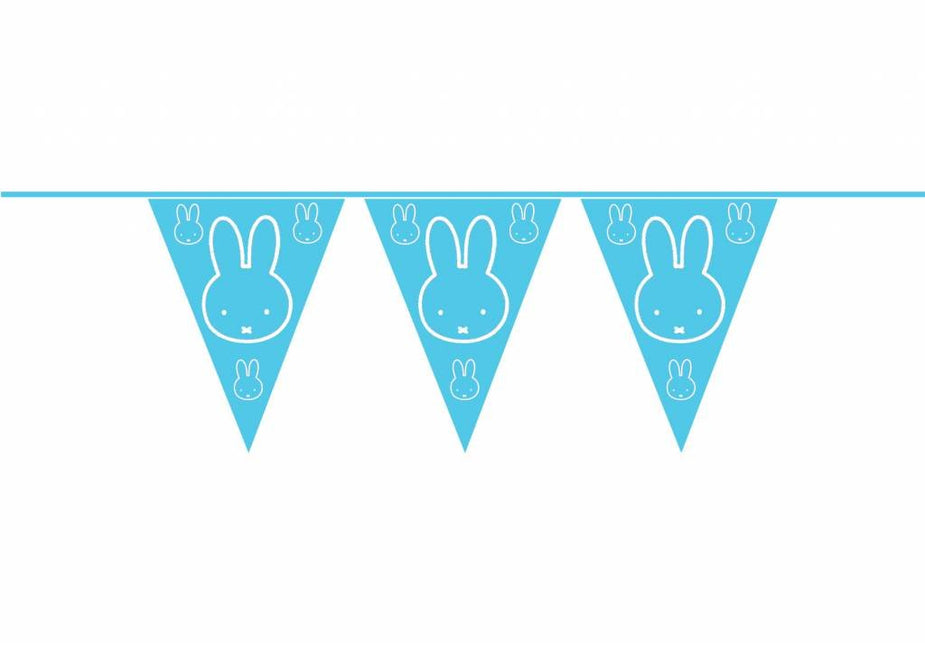 Nijntje Slingers Lichtblauw 10m van Haza Witbaard koop je bij Partywinkel