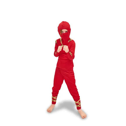 Ninja Pak Rood Kind 3 delig van Partydeco koop je bij Partywinkel
