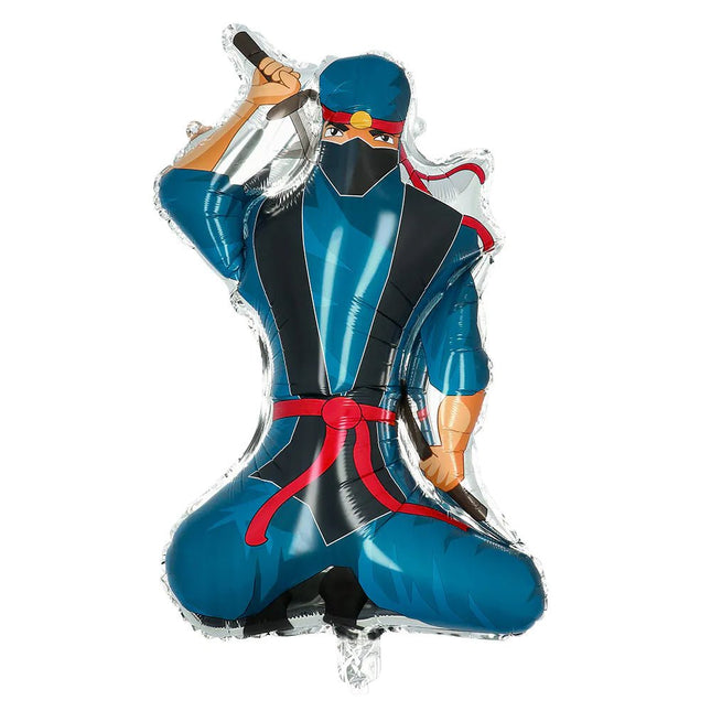 Ninja Helium Ballon Leeg 46cm van Boland koop je bij Partywinkel