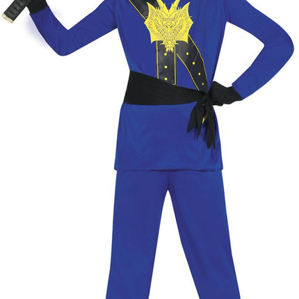 Ninja Kostuum Blauw Jongen van Fiestas Guirca koop je bij Partywinkel