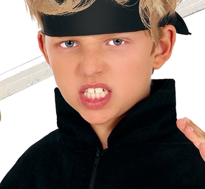 Ninja Kostuum Jongen Oranje Zwart van Fiestas Guirca koop je bij Partywinkel