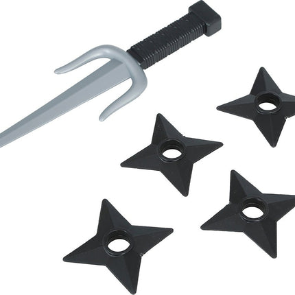 Ninja Nep Nunchaku Zwart Zilver 5st van Fiestas Guirca koop je bij Partywinkel