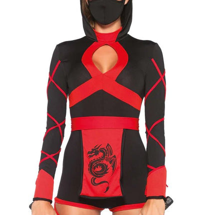 Ninja Pak Dames Bodysuit Leg Avenue van Leg Avenue koop je bij Partywinkel