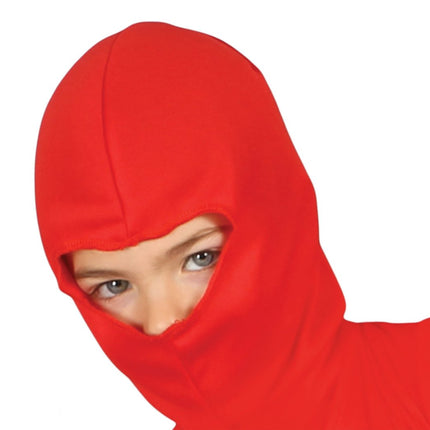 Ninja Pak Jumpsuit Kind Rood van Fiestas Guirca koop je bij Partywinkel