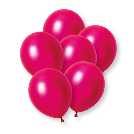 Fuchsia-väriset helmi-ilmapallot, 30 cm, 50 kpl