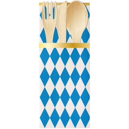 Oktoberfest Bestekzakjes Beieren 6st van Folat koop je bij Partywinkel