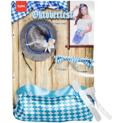 Oktoberfest Schort Set Dames van Folat koop je bij Partywinkel