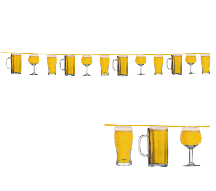 Oktoberfest Slingers Bier 3m van Fiestas Guirca koop je bij Partywinkel