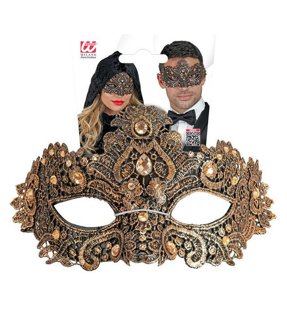 Oogmasker Theater Brons van Widmann koop je bij Partywinkel