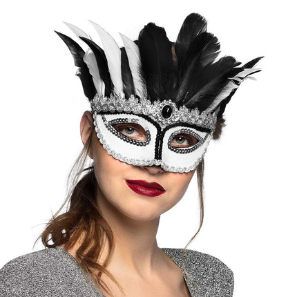 Oogmasker Venice Gazza van Boland koop je bij Partywinkel