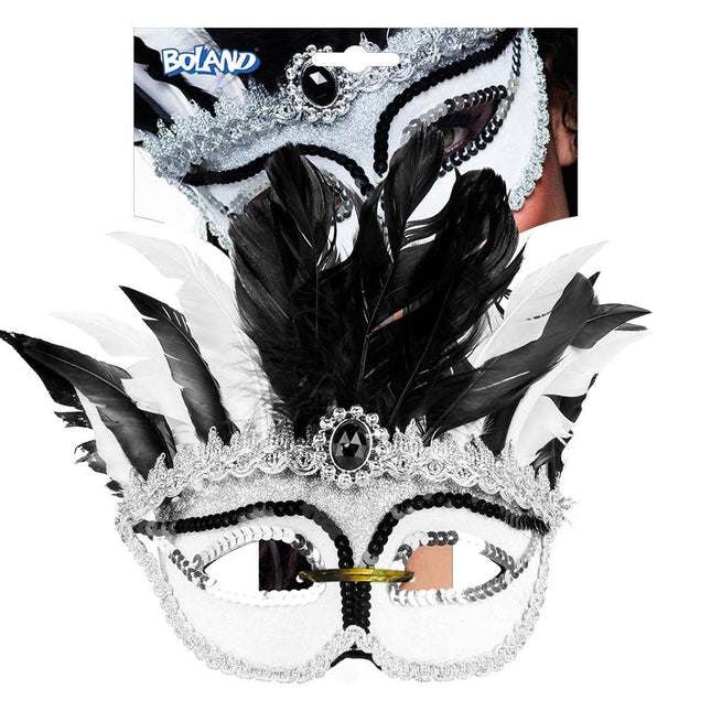 Oogmasker Venice Gazza van Boland koop je bij Partywinkel