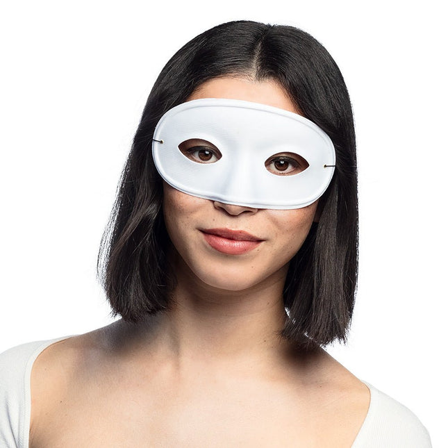 Oogmasker Wit van Boland koop je bij Partywinkel