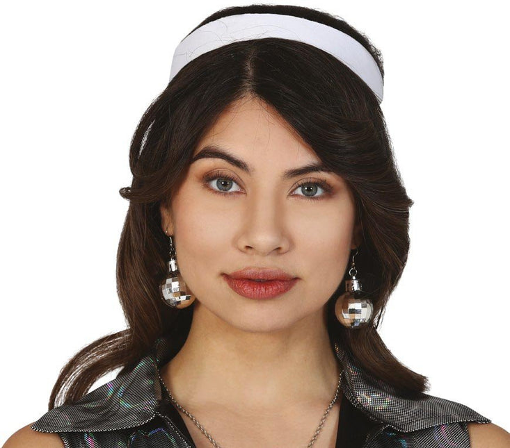 Oorbellen Disco Ball 2st van Fiestas Guirca koop je bij Partywinkel