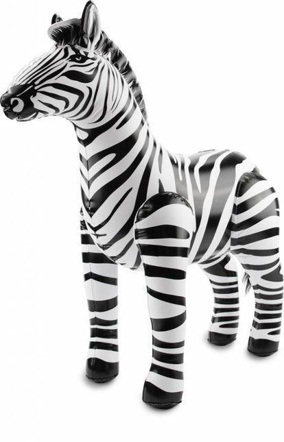 Opblaas Zebra 60cm van Folat koop je bij Partywinkel