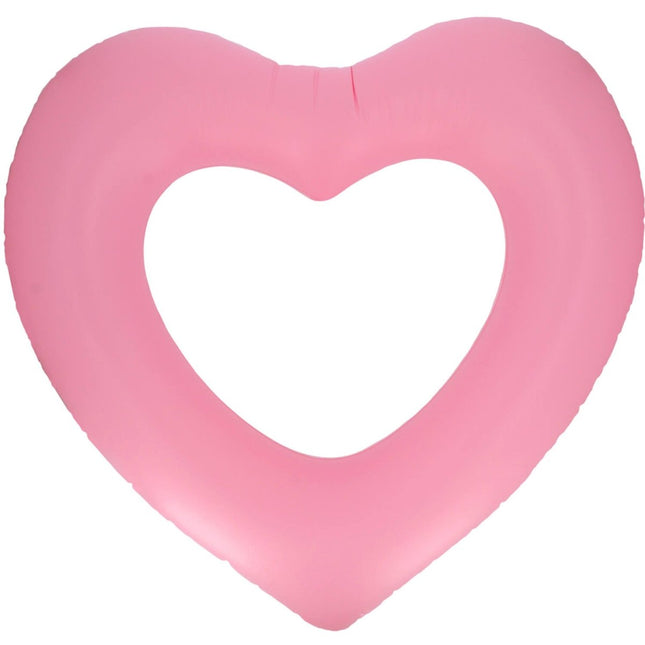 Opblaasbare Fotolijst - Hart - She Said Yaasss - Roze/Wit - 75 cm van Folat koop je bij Partywinkel