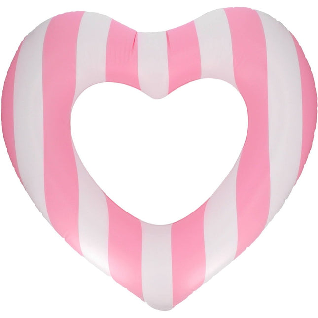 Opblaasbare Fotolijst - Hart - She Said Yaasss - Roze/Wit - 75 cm van Folat koop je bij Partywinkel