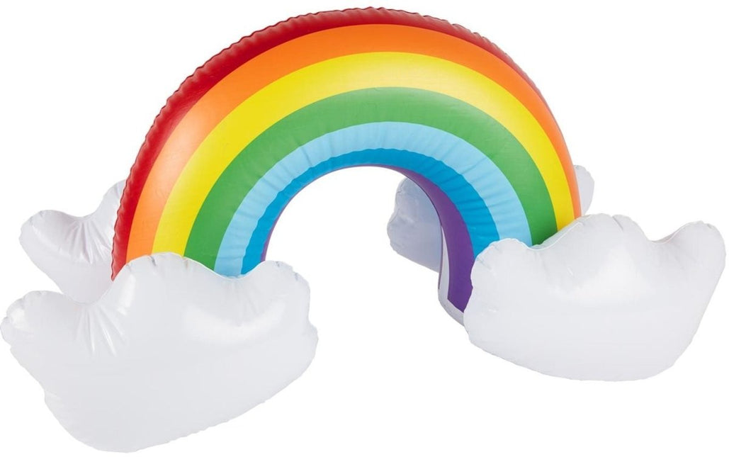 Opblaasbare Regenboog 48cm van Smiffys koop je bij Partywinkel