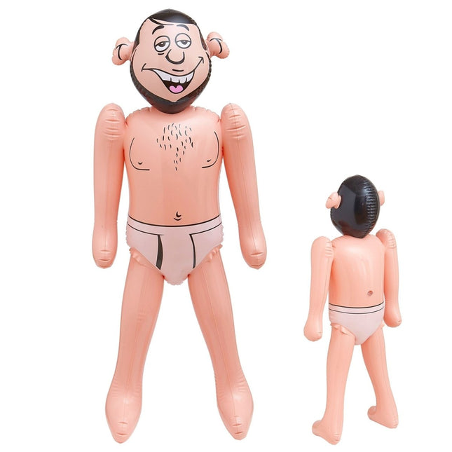Opblaaspop Man 90cm van Widmann koop je bij Partywinkel