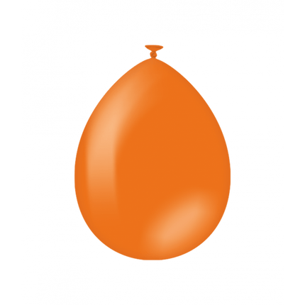 Oranje Ballonnen Latex 30cm 50st van Paper Dreams koop je bij Partywinkel