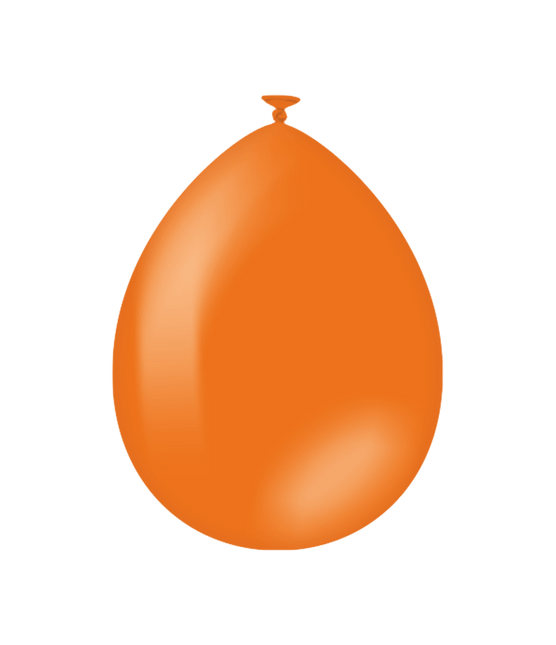 Oranje Ballonnen Pastel 30cm 10st van Paper Dreams koop je bij Partywinkel