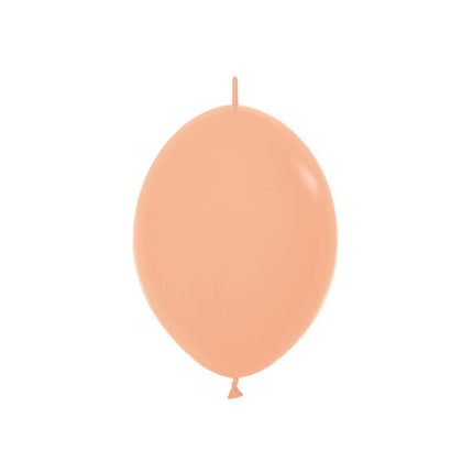 Oranje Cantaloupe Ballonnen Voor Ballonnenslinger 15cm 50st van Sempertex koop je bij Partywinkel