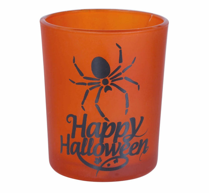 Oranje Halloween Bekers Happy Halloween van Fiestas Guirca koop je bij Partywinkel