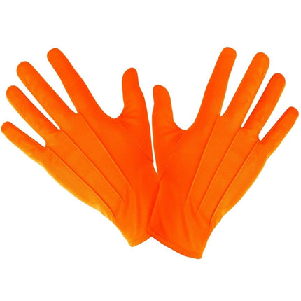 Oranje Handschoenen van Widmann koop je bij Partywinkel