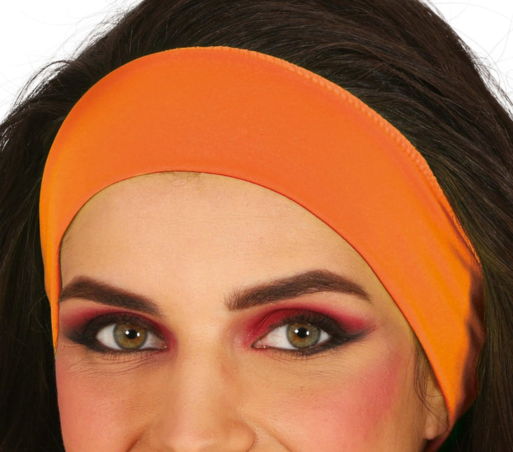 Oranje Hoofdband van Fiestas Guirca koop je bij Partywinkel