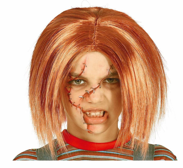 Oranje Pruik Pop van Fiestas Guirca koop je bij Partywinkel