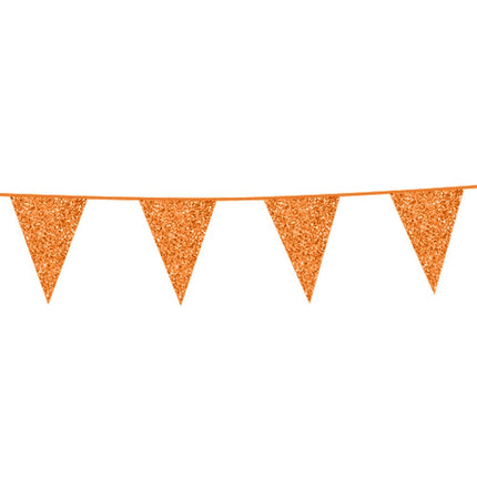 Oranje Slinger Glitter Mini 6m van WeFiesta koop je bij Partywinkel
