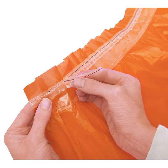 Oranje Tafelrok 4,26m van Unique koop je bij Partywinkel