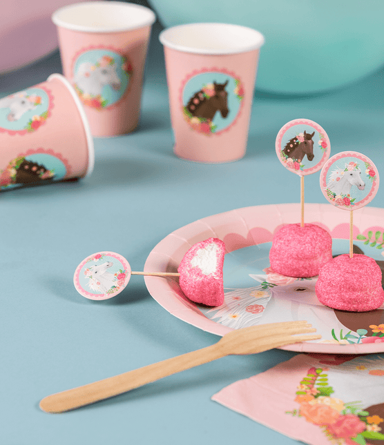 Paard Cocktailprikkers van Paper Dreams koop je bij Partywinkel