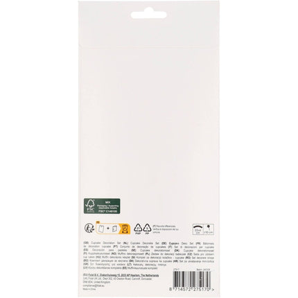 Paard Cupcake Toppers 12 delig van Folat koop je bij Partywinkel