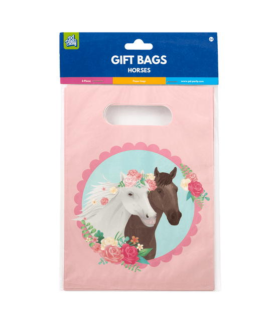Paard Uitdeelzakjes 6st van Paper Dreams koop je bij Partywinkel