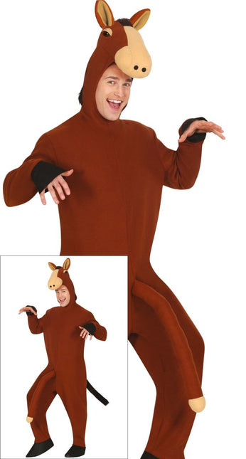 Paardenpak Bruin van Fiestas Guirca koop je bij Partywinkel